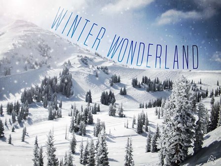 Winter Wonderland by Kimberly Glover art print