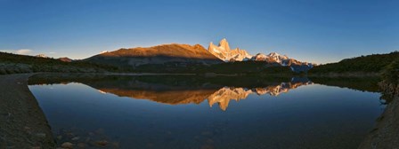 Sunrise over Mt Fitzroy, Argentina by Panoramic Images art print