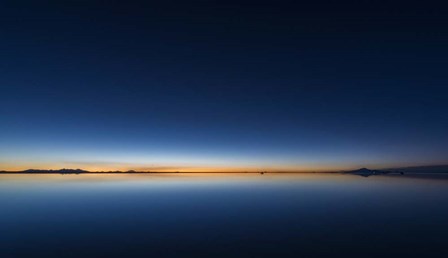 Twilight over the Salar De Uyuni, Altiplano, Bolivia by Panoramic Images art print