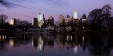Atlanta at Dusk by Panoramic Images art print