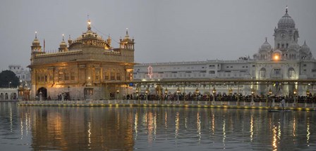 Golden Temple at Dusk, Amritsar, India by Panoramic Images art print