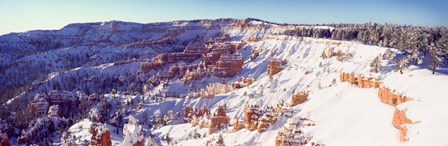 Bryce Canyon with Snow, Utah by Panoramic Images art print