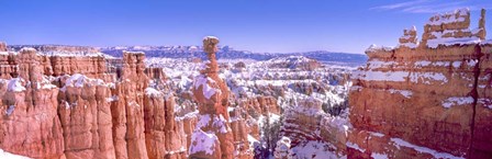 Snow Over Bryce Canyon, Utah by Panoramic Images art print