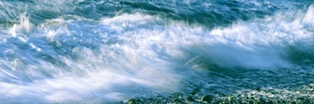 Calumet Beach Waves, La Jolla, San Diego, California by Panoramic Images art print