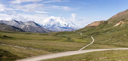 Mount McKinley and Thorofare Pass, Denali National Park, Alaska by Panoramic Images art print