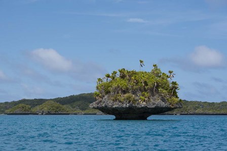 Lagoon inside volcanic caldera, Fiji by Cindy Miller Hopkins / Danita Delimont art print