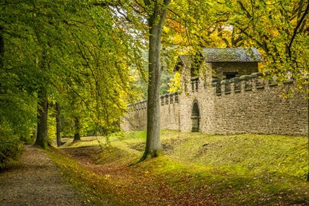 Saalburg Guard House by Ramona Murdock art print