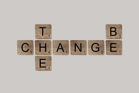 Be the Change II by Longfellow Designs art print
