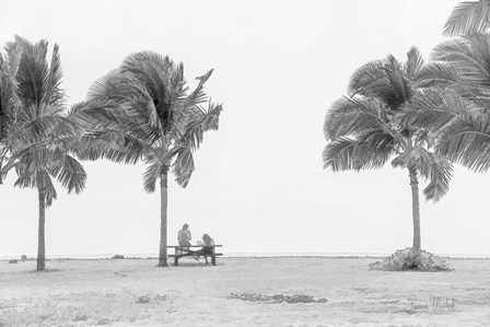 Hangin at the Beach by Ramona Murdock art print