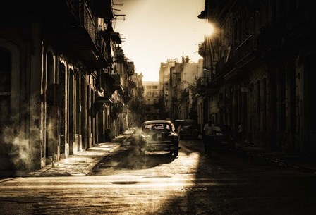 Mystic Morning In Havana by Baris Akpinar art print