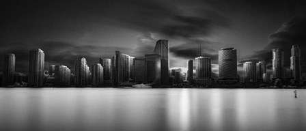 Miami Skyline by Fred Gramoso art print