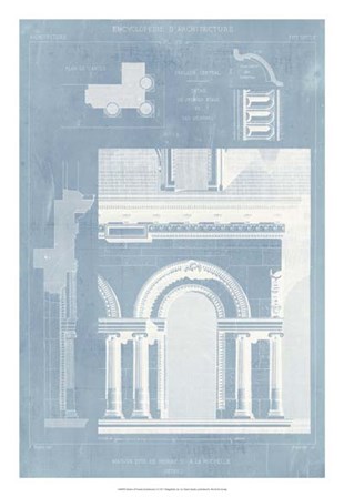 Details of French Architecture I by Vision Studio art print