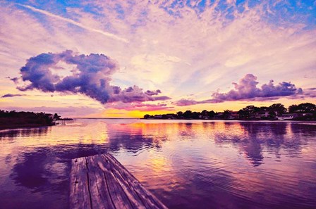 Sunset Dock by Bill Carson Photography art print