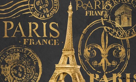 Letters from Paris II by Janice Gaynor art print