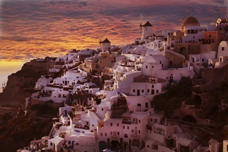 Santorini 2 by Christopher Bliss art print