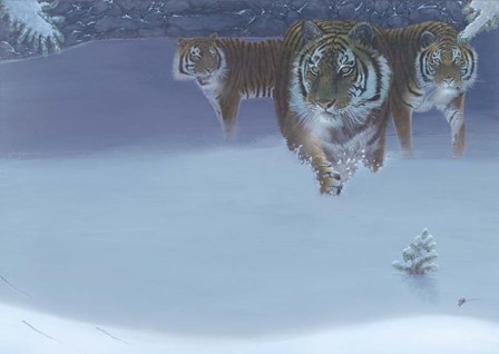 Night Hunt by Durwood Coffey art print