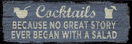 Cocktail Sign I by Erin Clark art print