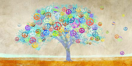 Tree of Peace by Malia Rodrigues art print