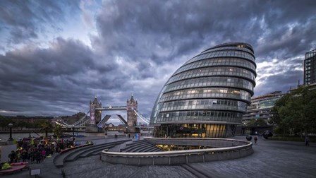 City Hall1 by Giuseppe Torre art print