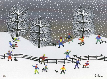 Winter Wonderland by Gordon Barker art print