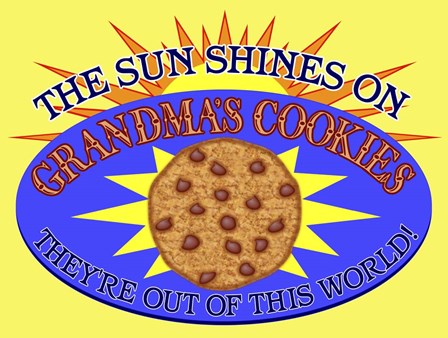 Grandma&#39;s Cookies by Mark Frost art print