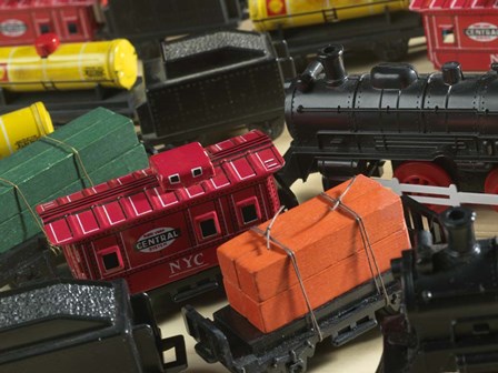 Toy Yard by ALI Joe art print