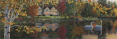Autumn Grace Panoramic by Kim Norlien art print