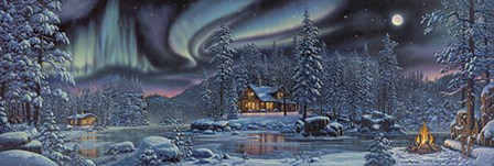 Rivers of Light Trilogy II by Kim Norlien art print