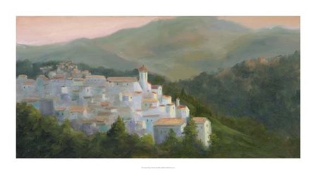 Spanish Village by Mary Jean Weber art print