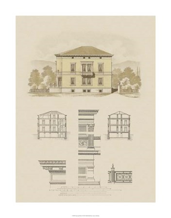 Estate and Plan II by Carlsruhe art print