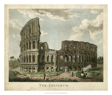 The Coliseum by Merigot art print