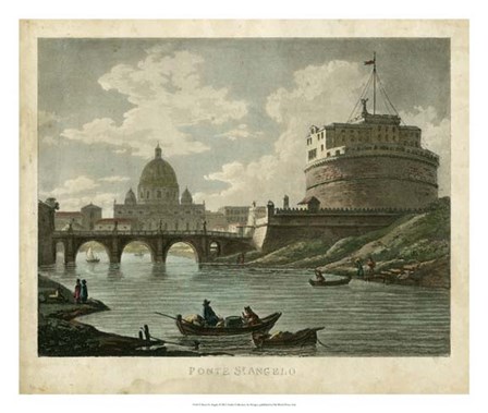 Ponte St. Angelo by Merigot art print