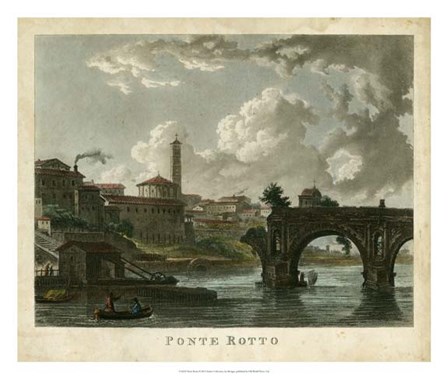 Ponte Rotto by Merigot art print