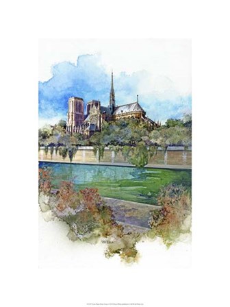 Notre Dame - Paris, France by Bruce White art print