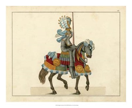 Knights in Armour I by Kottenkamp art print