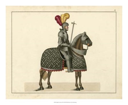 Knights in Armour III by Kottenkamp art print