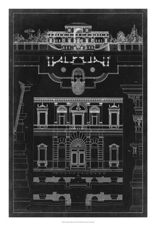 Graphic Architecture III by Vision Studio art print