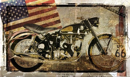 Road Demon by Mindy Sommers art print