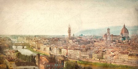 Florence View by Kimberly Allen art print