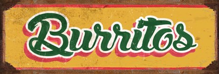 Brurritos Gold by RetroPlanet art print