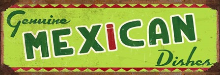 Genuine Mexican Lime by RetroPlanet art print