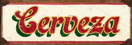 Cervesa Cream by RetroPlanet art print