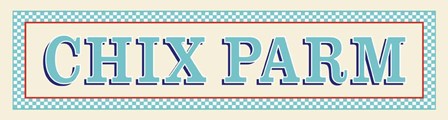 Chix Parm by RetroPlanet art print