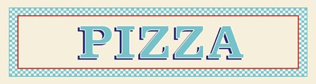 Pizza by RetroPlanet art print
