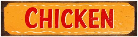 Chicken by RetroPlanet art print