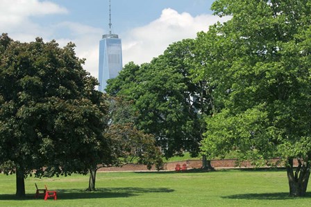 Freedom Tower From Governors Island by Robert Goldwitz art print