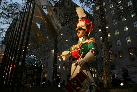 Rockefeller Center Toy Soldier by Robert Goldwitz art print