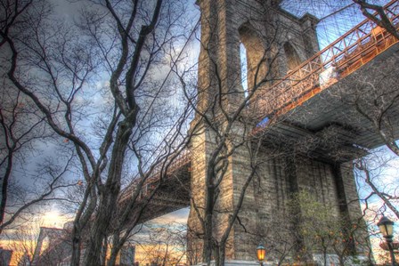 Brooklyn Bridge Early Spring by Robert Goldwitz art print