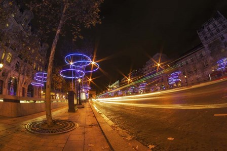 Street at Night by Sebastien Lory art print
