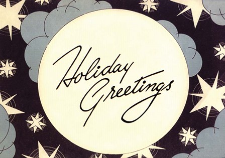 Holiday Greetings by Tim Wright art print